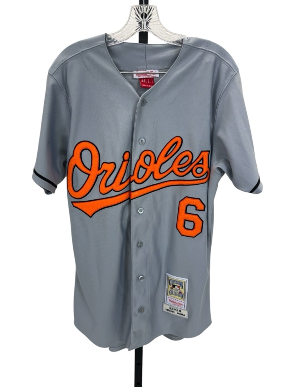 Mitchell & Ness Cooperstown Collection Orioles Melvin Mora 2004 Baseball Jersey